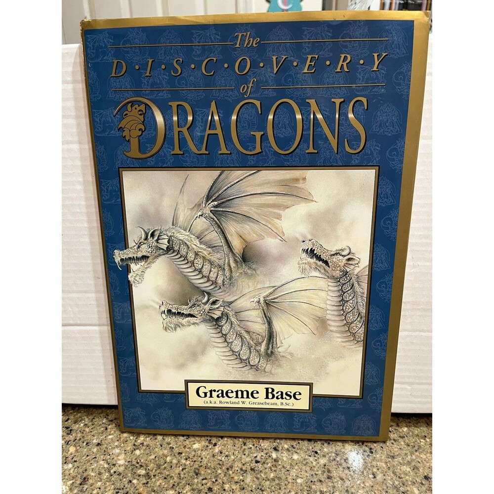 The Discovery of Dragons by Graeme Base (1996, Hardcover)